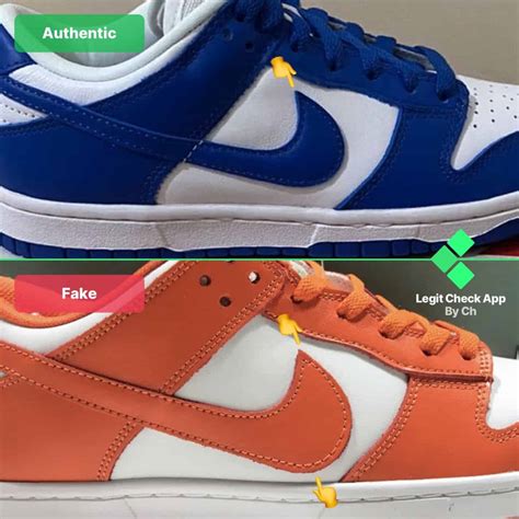 nike sb flom fake - fake Nike dunks heel check.